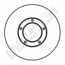 FBD887 FIRST LINE Тормозной диск
