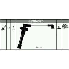 J5384025 NIPPARTS Комплект проводов зажигания