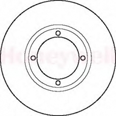 562138B BENDIX Тормозной диск