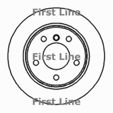 FBD828 FIRST LINE Тормозной диск