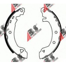 8136 ABS Комплект тормозных колодок