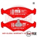 13046071272-SET-MS MASTER-SPORT Комплект тормозных колодок, дисковый тормоз