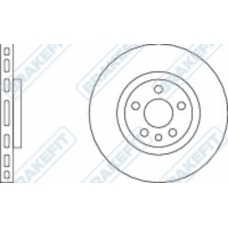 DK6161 APEC Тормозной диск
