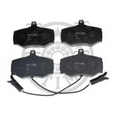 9666 OPTIMAL Комплект тормозных колодок, дисковый тормоз