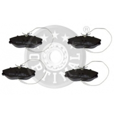 10091 OPTIMAL Комплект тормозных колодок, дисковый тормоз