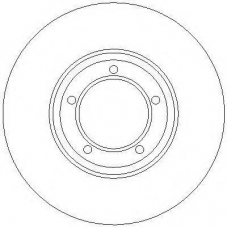 AC2262D AC Delco Тормозной диск