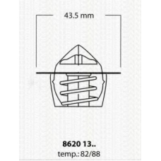 8620 1388 TRISCAN Термостат, охлаждающая жидкость
