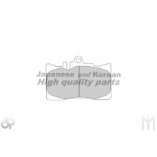 T112-88 ASHUKI Комплект тормозных колодок, дисковый тормоз