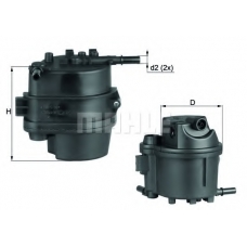 KL 777D MAHLE Топливный фильтр