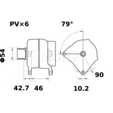 MG 66 MAHLE Генератор