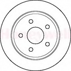 562148B BENDIX Тормозной диск