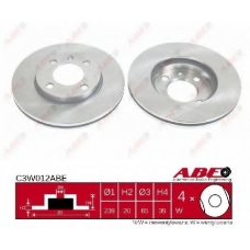 C3W012ABE ABE Тормозной диск