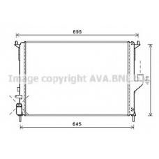 RT2477 Prasco Радиатор, охлаждение двигателя