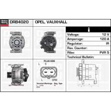 DRB4020 DELCO REMY Генератор