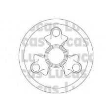 DB5000 TRW Тормозной барабан