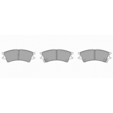 740 SIMER Комплект тормозных колодок, дисковый тормоз