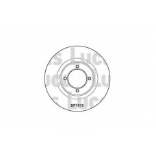 DF1915 TRW Тормозной диск