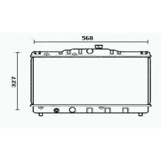 RM0293 EQUAL QUALITY Радиатор, охлаждение двигателя