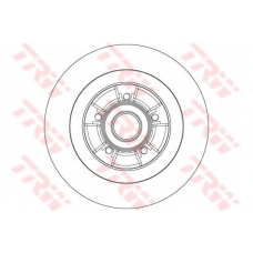 DF6202BS TRW Тормозной диск