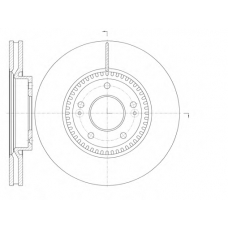 D6988.10 WOKING Тормозной диск