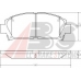 36866 ABS Комплект тормозных колодок, дисковый тормоз