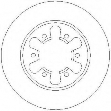 AC2447D AC Delco Тормозной диск