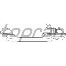 108 516 TOPRAN Ручка двери