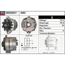 DRZ0207 DELCO REMY Генератор