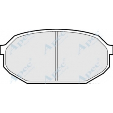 PAD426 APEC Комплект тормозных колодок, дисковый тормоз