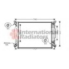 60032205 SCHLIECKMANN Радиатор, охлаждение двигателя