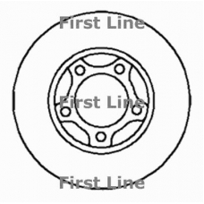 FBD224 FIRST LINE Тормозной диск
