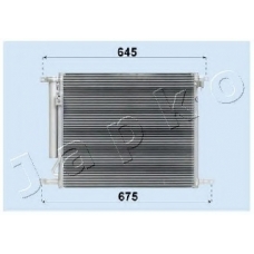 CND313016 JAPKO Конденсатор, кондиционер