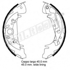 1046.207Y fri.tech. Комплект тормозных колодок