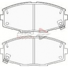 CBP3837 COMLINE Комплект тормозных колодок, дисковый тормоз