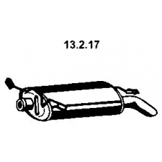 13.2.17 EBERSPACHER Глушитель выхлопных газов конечный