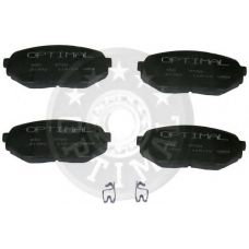 9720 OPTIMAL Комплект тормозных колодок, дисковый тормоз