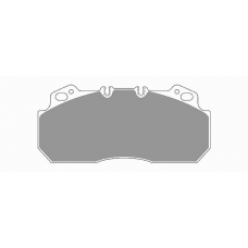 899 SIMER Комплект тормозных колодок, дисковый тормоз