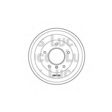 DB4108 TRW Тормозной барабан