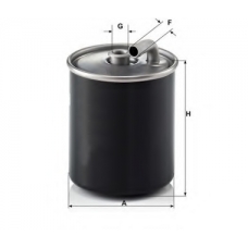 FI 9127/1 UNICO FILTER Топливный фильтр