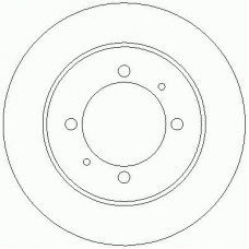 D2308 ROULUNDS Тормозной диск