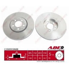 C3W003ABE ABE Тормозной диск