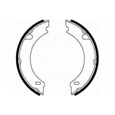 GS8621 TRW Комплект тормозных колодок, стояночная тормозная с