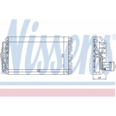 92145 NISSENS Испаритель, кондиционер
