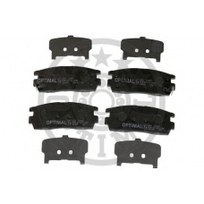 12363 OPTIMAL Комплект тормозных колодок, дисковый тормоз