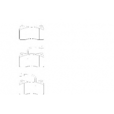 WBP23092B WAGNER LOCKHEED Комплект тормозных колодок, дисковый тормоз