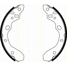 8100 50611 TRISCAN Комплект тормозных колодок