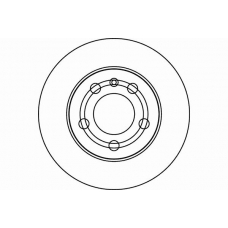 MDC1515 MINTEX Тормозной диск