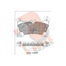RB1922 R BRAKE Комплект тормозных колодок, дисковый тормоз