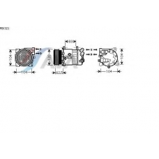 PEK321 AVA Компрессор, кондиционер