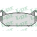 05P512 LPR Комплект тормозных колодок, дисковый тормоз